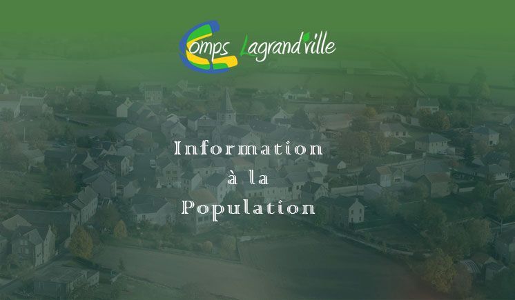 Information à la population : secteur agricole