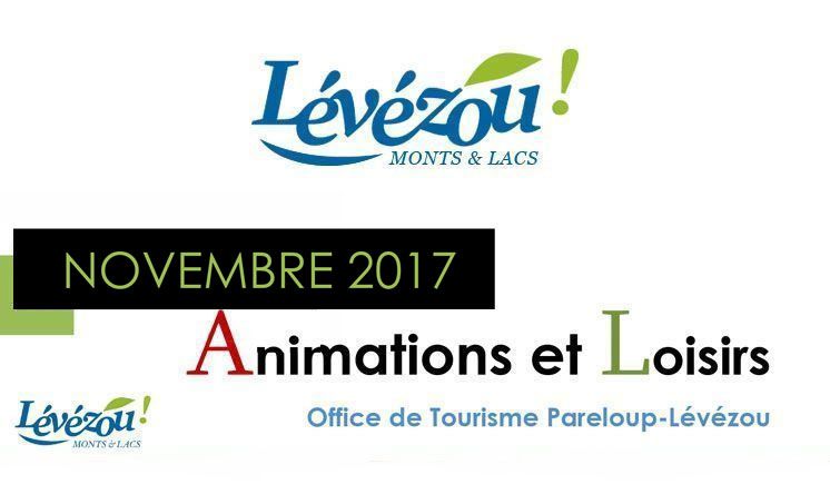 Novembre 2017 Animation et loisirs en Lévézou